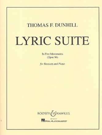 Lyric Suite in 5 Movements op.96 for bassoon and piano