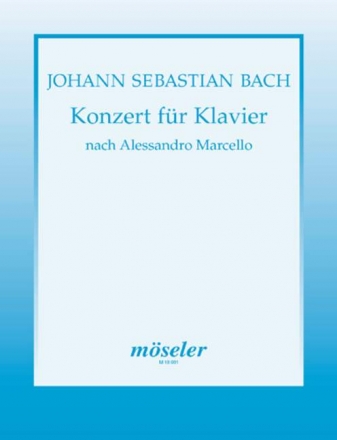 Konzert d-Moll BWV974 fr Klavier