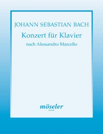 Konzert d-Moll BWV974 fr Klavier