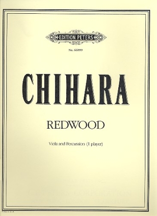 Redwood (1967) for viola and percussion (1 player)