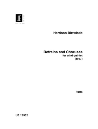 REFRAINS AND CHORUSES FOR WIND QUINTET 5PARTS