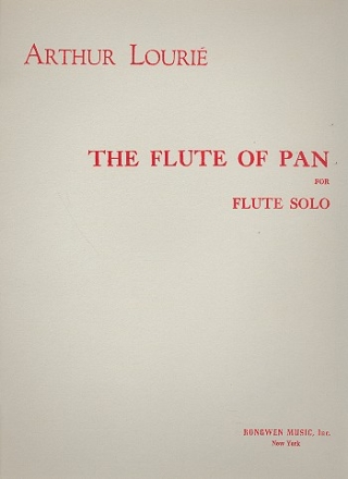 The Flute of Pan for flute solo