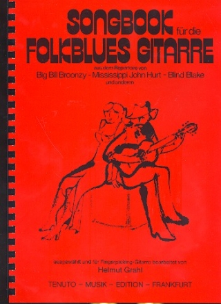 Songbook (+LP) für die Folksblues-Gitarre/tab