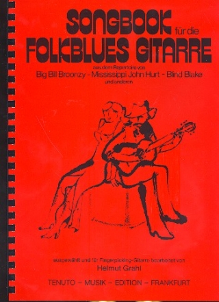 Songbook (+LP) fr die Folksblues-Gitarre/tab