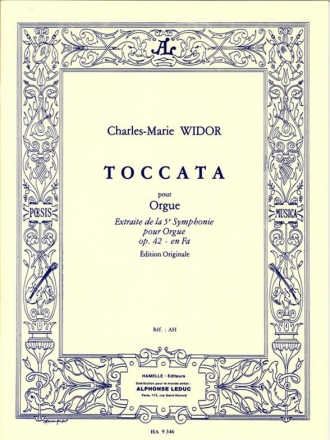 Toccata extraite de la 5e symphonie fa majeur op.42 pour orgue