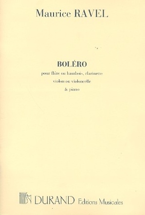 Bolero pour violon et piano