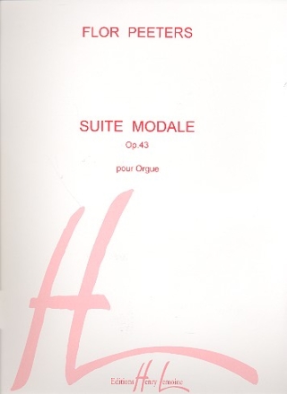 Suite modale op.43 pour orgue