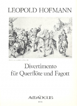 Divertimento C-Dur fr Querflte und Fagott Partitur