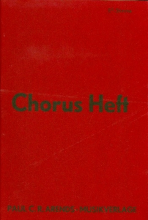 Chorusheft Nr:1 (Nr.1-50): Es-Stimme