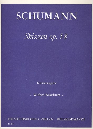 Skizzen op.58 fr Klavier