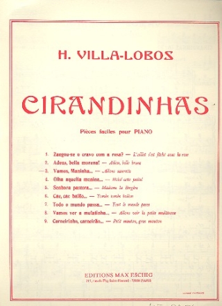 VAMOS MANINHA POUR PIANO CIRANDINHAS NR.3