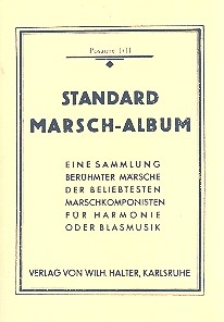 Standard-Marsch-Album: fr Blasorchester Posaune 1 in C