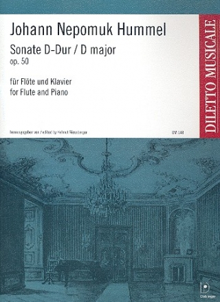 Sonate D-Dur op.50 fr Flte und Klavier