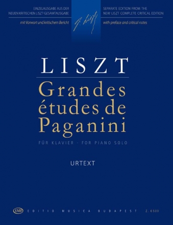 Grandes etudes de Paganini fr Klavier