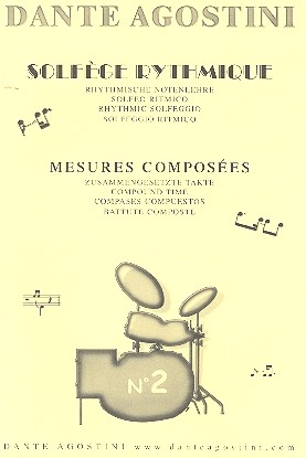 Solfege rhythmique vol.2 mesures composees