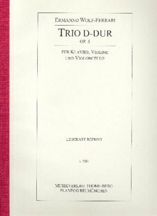 Trio D-Dur Nr.1 op.5 fr Violine, Violoncello und Klavier Stimmen