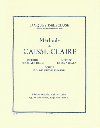 Mthode de caisse claire (fr/en/sp/dt) 