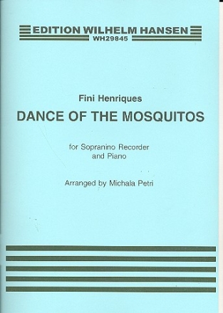 Dance of the Moscitoes for sopranino recorder and piano score+ 1part
