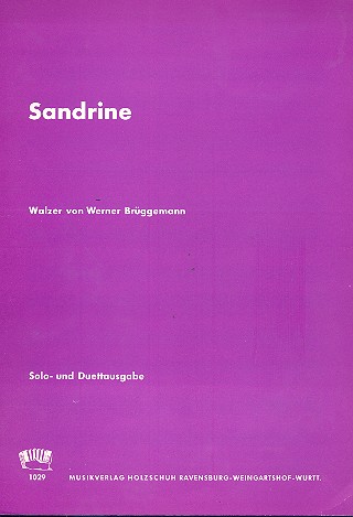 Sandrine Walzer fr Akkordeon (mit 2. Stimme)