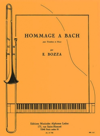 Hommage  Bach pour trombone et piano