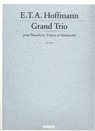 Grand Trio für Klaviertrio Partitur und Stimmen