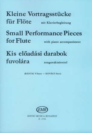 Kleine Vortragsstcke fr Flte und Klavier