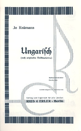 Ungarisch: fr Salonorchester