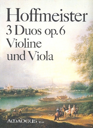 3 Duos op.6 fr Violine und Viola Stimmen