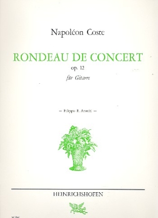 Rondeau de concert op.12  fr Gitarre