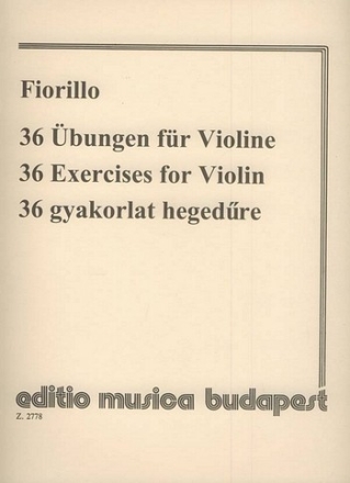 36 bungen fr Violine