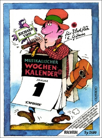 Musikalischer Wochenkalender fr Blockflte und Gitarre Partitur