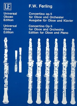 Concertino op.5 fr Oboe und Orchester fr Oboe und Klavier