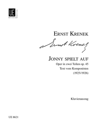 Jonny spielt auf op.45 Klavierauszug (dt)