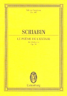 Le pome de l'extase op.54 fr Orchester Studienpartitur