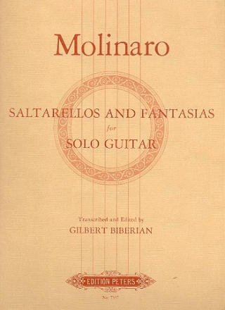 A Selection of Saltarellos and Fantasias for guitar
