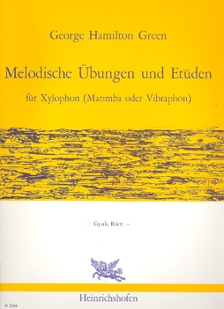 Melodische bungen und Etden fr Xylophon, Marimba oder Vibraphon