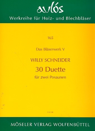 30 Duette fr 2 Posaunen Spielpartitur