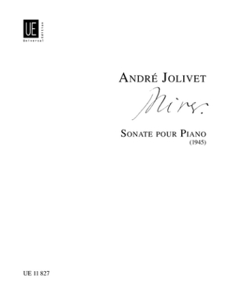 SONATE  pour piano