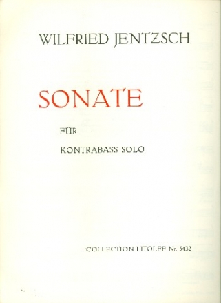 Sonate fr Kontrabass solo