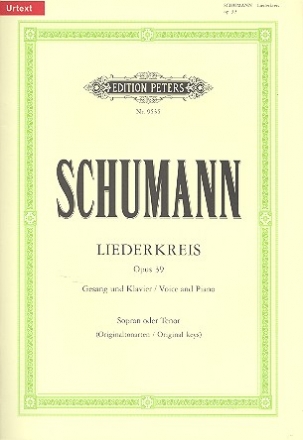 Liederkreis op.39 fr hohe Singstimme und Klavier (original)