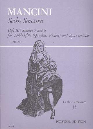 6 Sonaten Band 3 (Nr.5-6) fr Altblockflte und Bc Lichtpause