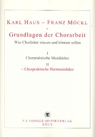 Grundlagen der Chorarbeit Band 2 Chorpraktische Harmonielehre