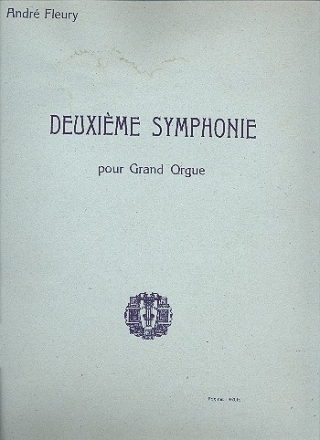 Symphonie no.2 pour orgue