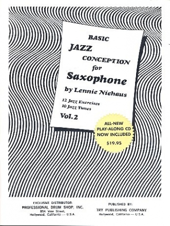 Basic Jazz Conception vol.2 (+CD) for saxophone