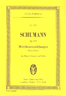 Mrchenerzhlungen op.132 fr Klarinette, Viola und Klavier Studienpartitur