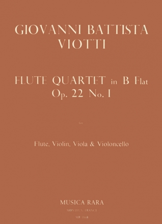Quartett B-Dur op.22,1 fr Flte und Streichtrio Stimmen