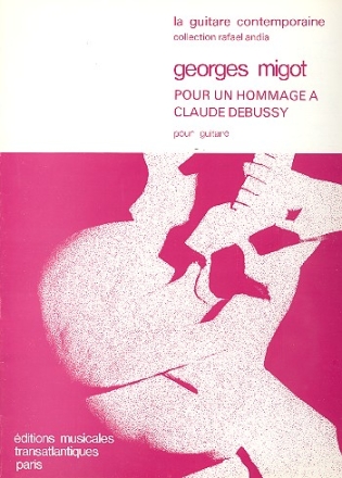 Pour un hommage a Claude Debussy pour guitare seule