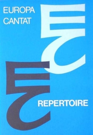 Europa cantat Repertoire 62 Lieder, Kanons und Chre fr gemischte Stimmen,          Partitur