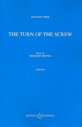 The Turn of the Screw op. 54  Textbuch/Libretto