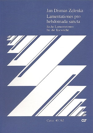 Lamentationes pro hebdomada sancta = lamentationen fr die karwoche partitur (la)